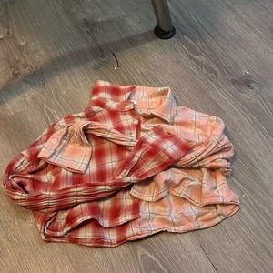 Cropped flannel